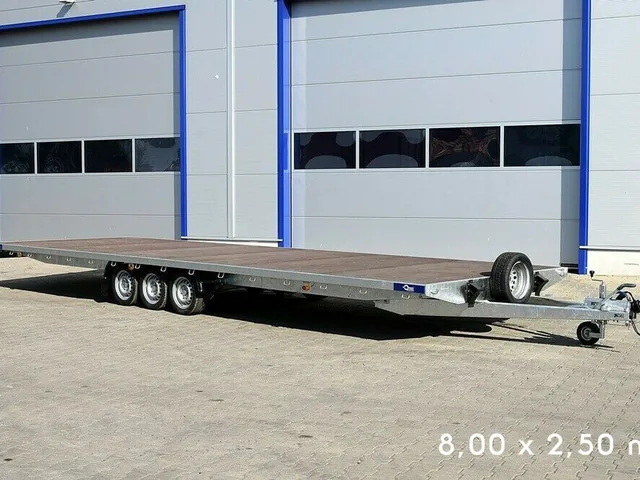 Transportanhänger für Verkaufshütten